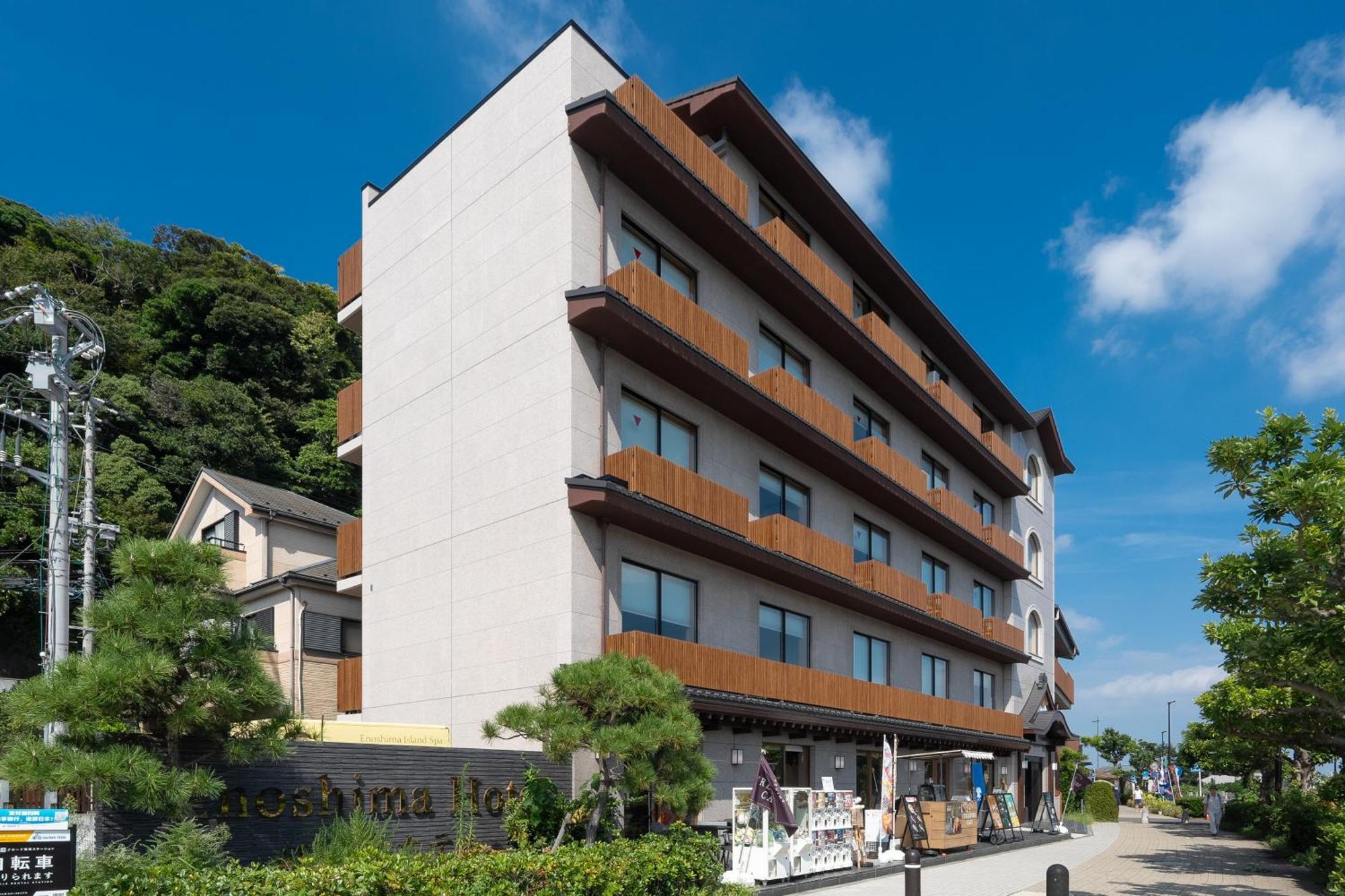 Enoshima Hotel ーenoshima Island Spa Hotel Buildingー Фуджисава Екстериор снимка